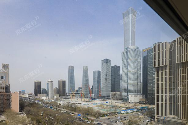 朝阳区-国贸-世茂大厦-写字楼出租-豪装-346㎡