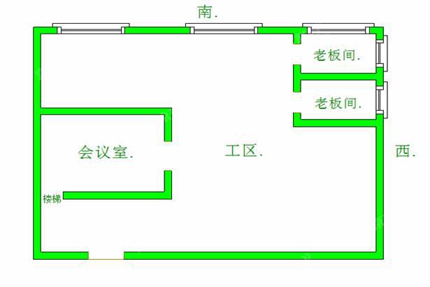 朝阳区-四惠-华业国际-写字楼出租-简装-540㎡