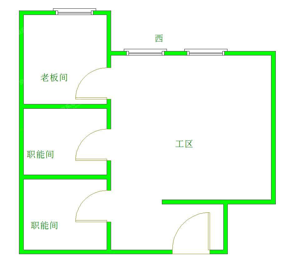 朝阳区-东大桥-尚都国际中心-写字楼出租-毛坯-135㎡