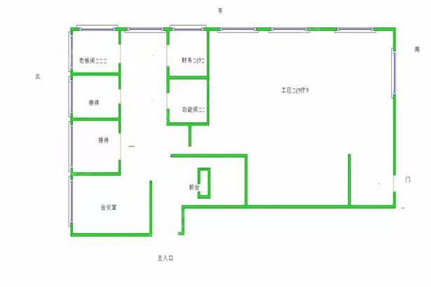朝阳区-劲松-顺迈金钻-写字楼出租-精装-314㎡