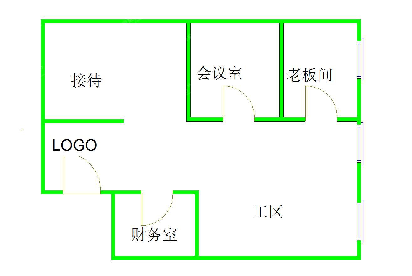 朝阳区-劲松-富顿中心-写字楼出租-精装-166㎡