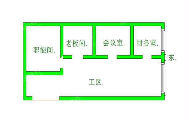 朝阳区-劲松-富顿中心-写字楼出租-精装-166㎡