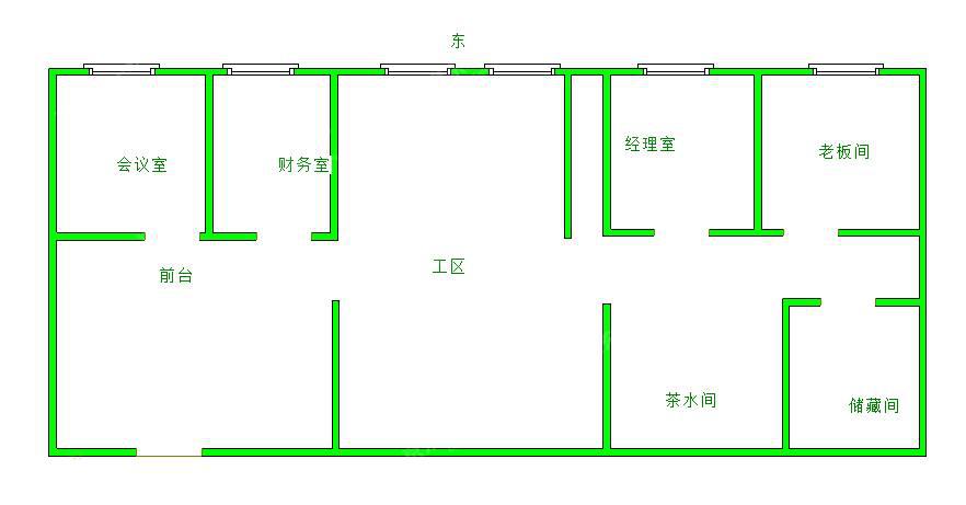 朝阳区-国贸-北京财富中心-写字楼出租-中装-278㎡
