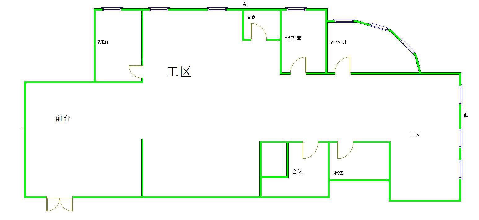 朝阳区-朝阳门-华声国际大厦-写字楼出租-精装-433㎡